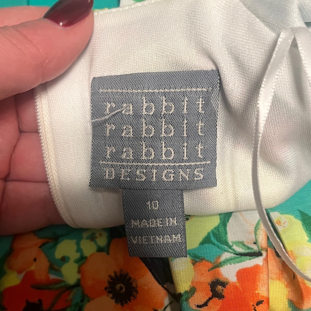 Rabbit Rabbit Rabbit Green Floral Dress - Picture 2 of 6